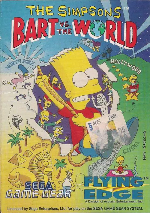 Simpsons, The - Bart Vs. The World ROM